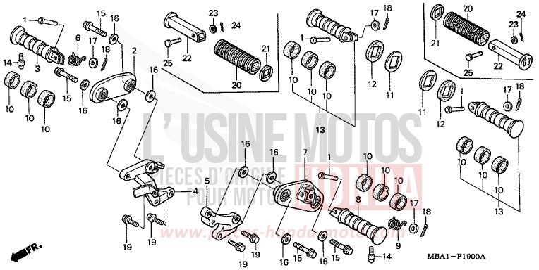 STUFE von Shadow Aero REARL SEDONA RED (R223B) von 2001
